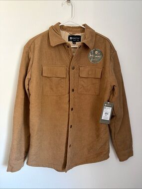 Matix Men's Corduroy Shirt Jacket - Brown